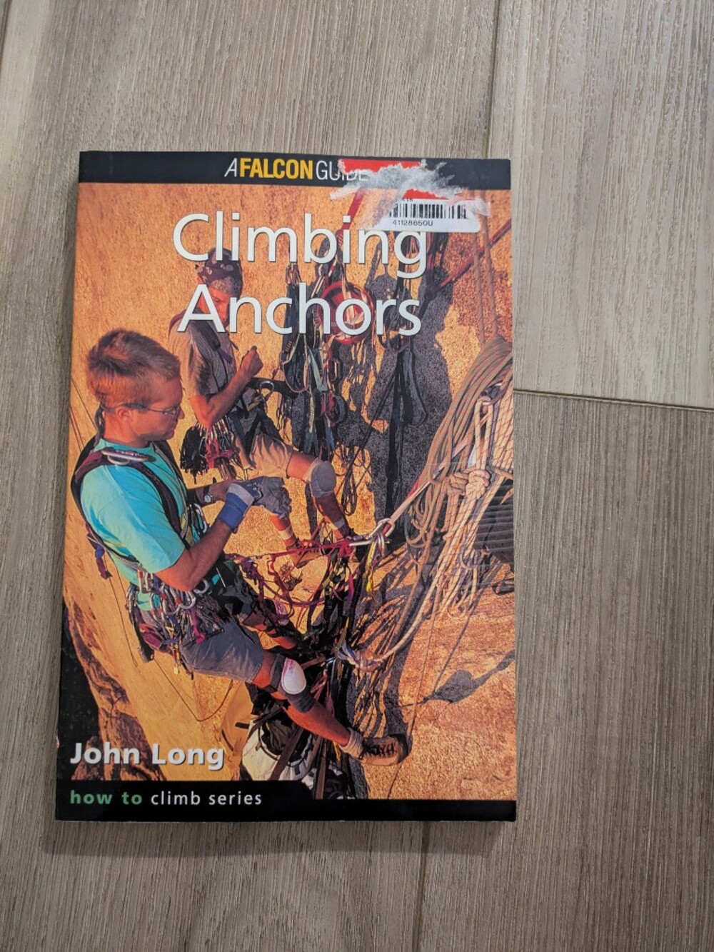 Vintage Falconguides Climbing Book-climbing Anchors